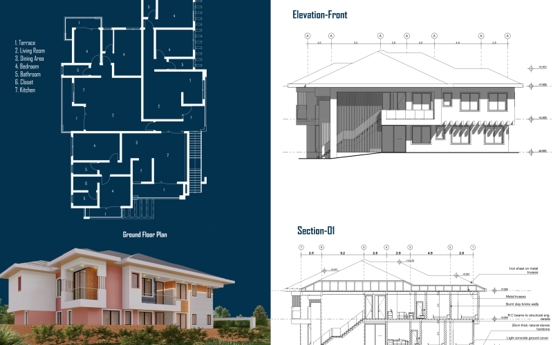 RB-SIX IN ONE RESIDENTIAL BUILDING